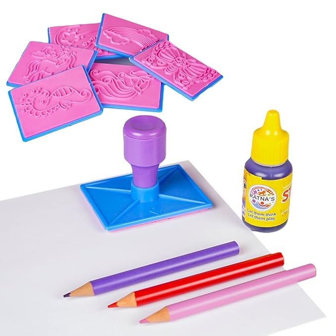 Stamp Art Unicorn Kit – For Kids 3+