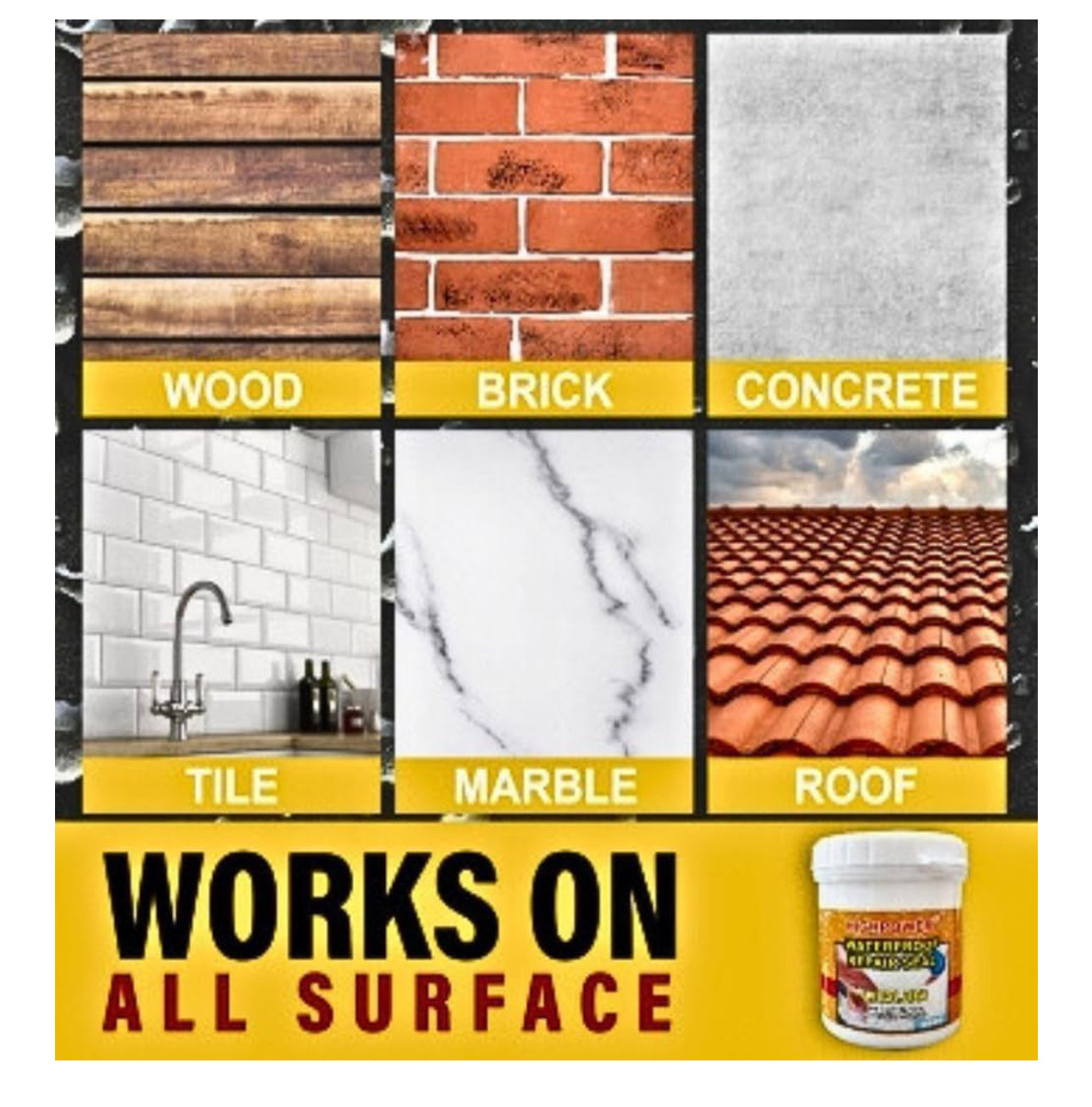 Waterproof Repair Sealant Gel – Super Strong Bonding for Wall, Bathroom, Roof & More