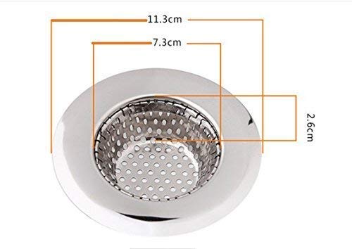 Stainless Steel Kitchen Sink Strainer Plug – Filter & Stopper for Sinks & Drains