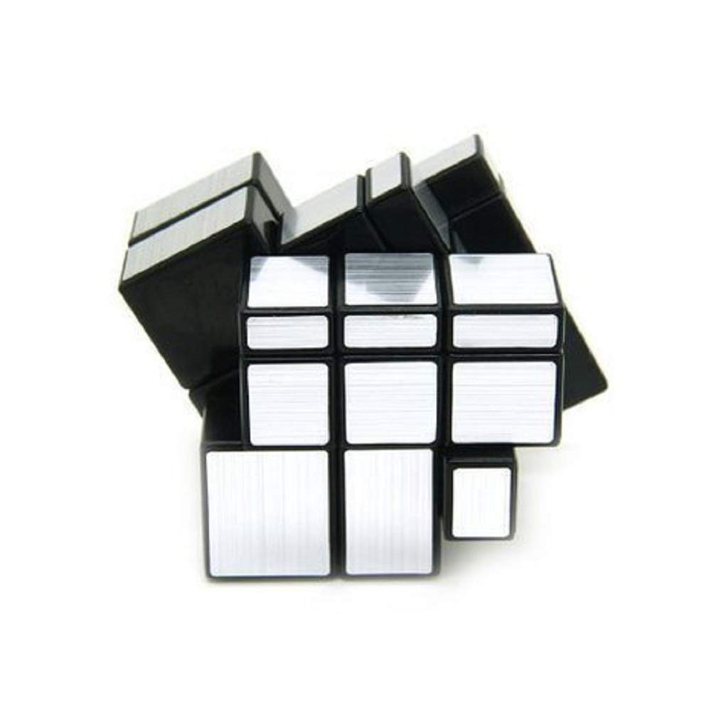 Silver Mirror Speed Cube 3x3 – Stickerless High-Speed Puzzle