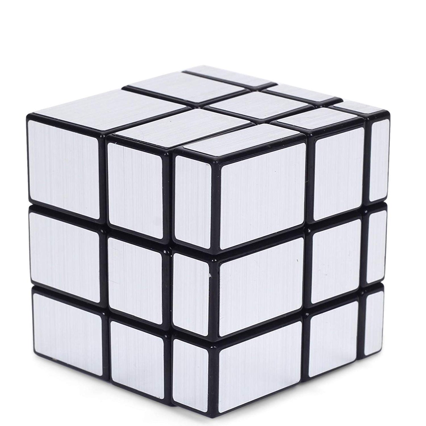 Silver Mirror Speed Cube 3x3 – Stickerless High-Speed Puzzle