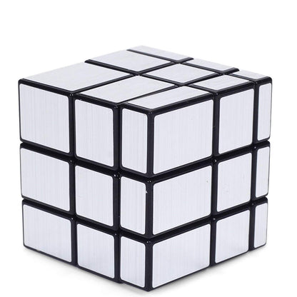 Silver Mirror Speed Cube 3x3 – Stickerless High-Speed Puzzle