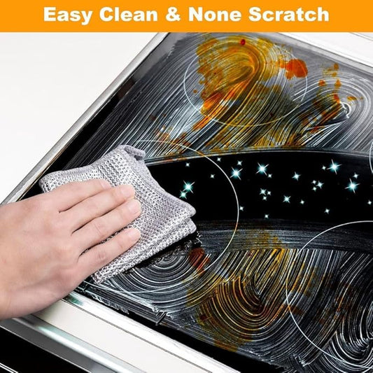 Multipurpose Wire Dishwashing Rags – Pack of 6