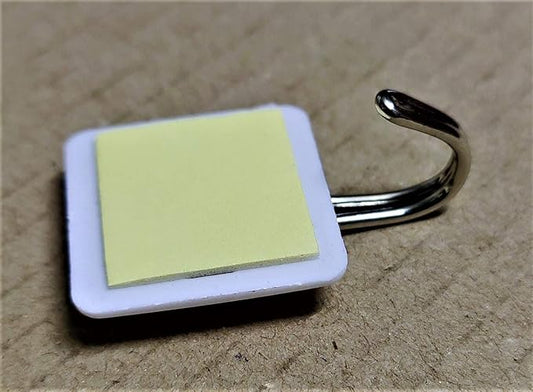 Multipurpose 90° Rotatable Self-Adhesive Hooks – Set of 4 (Multicolor)
