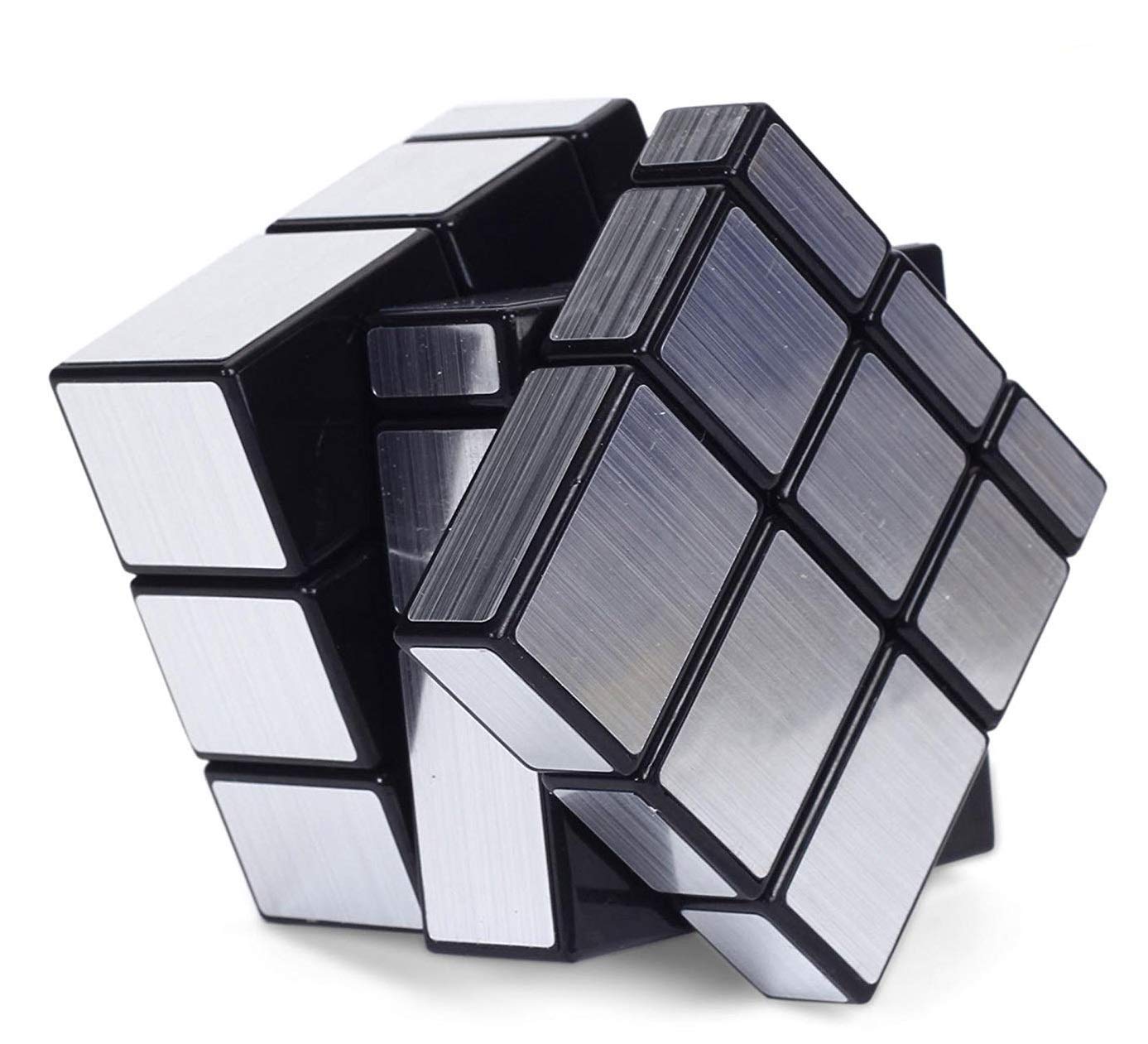 Silver Mirror Speed Cube 3x3 – Stickerless High-Speed Puzzle