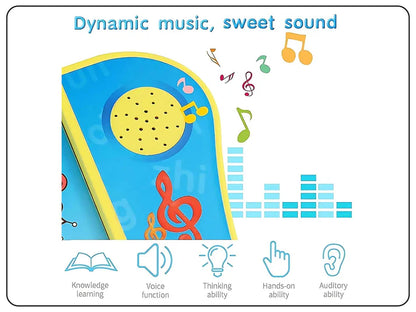 Interactive Sound Learning Book for Kids – ABC, Numbers, Animals & More