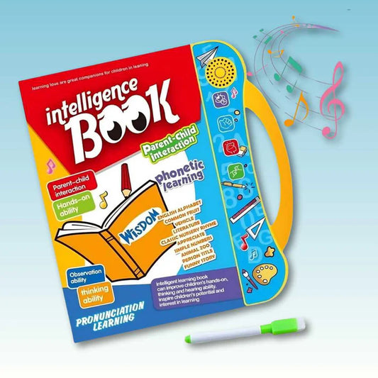 Interactive Sound Learning Book for Kids – ABC, Numbers, Animals & More